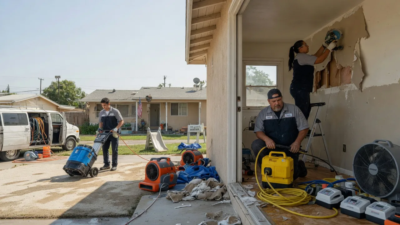 Water Damage Restoration in New Century, KS near me